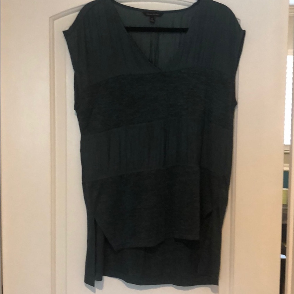 emerald half blouse half shirt